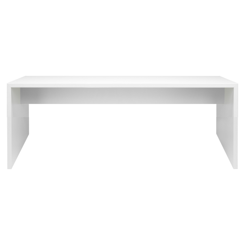 Low Desk Tisch mit Echtholzfunier Tischplatte, ABS Kante